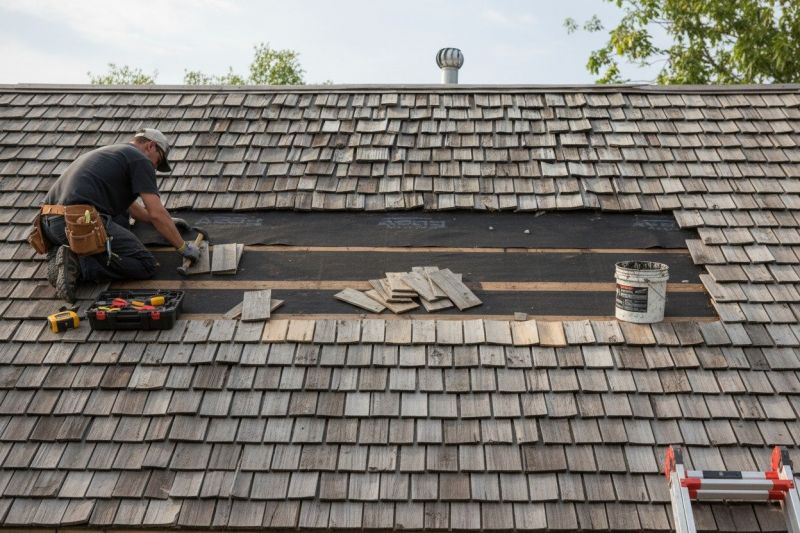 Wood Shingles Repair in Broomfield, CO