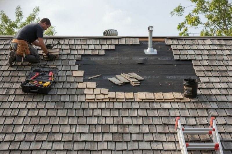 Wood Shingles Repair in Parker, CO